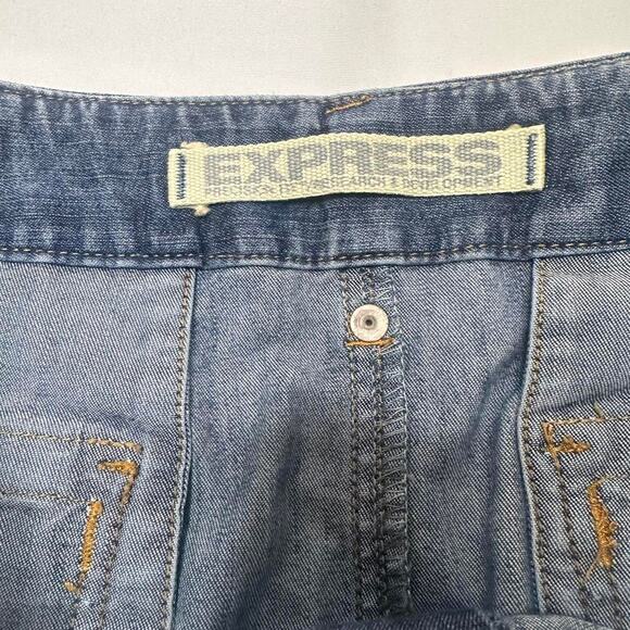 Express Precision Fit Vintage Mini Low Rise Skirt Size 12 - Picture 5 of 7